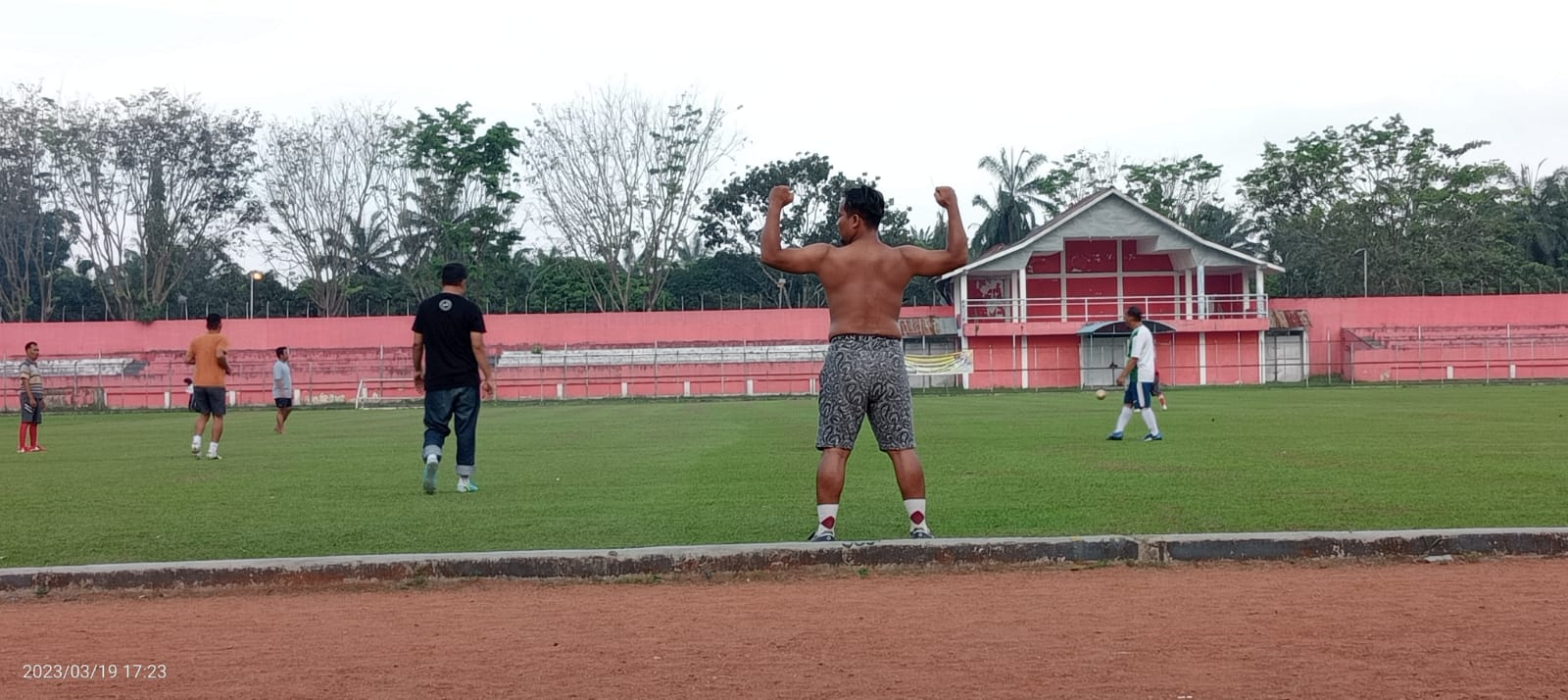 Tim Wartawan Asahan FC Giat Berlatih, untuk Menjaga Kekompakan Antar Pemain