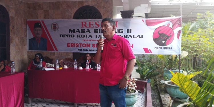 Perjuangkan Aspirasi Warga, Eriston Sihaloho Gelar Reses Masa Sidang ke-1 Tahun 2023