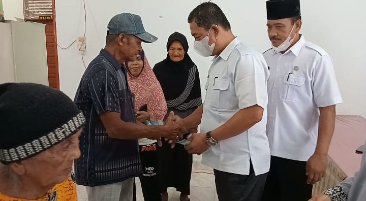 50 Warga Meranti Menerima Zakat Mal Dari Basnas Asahan