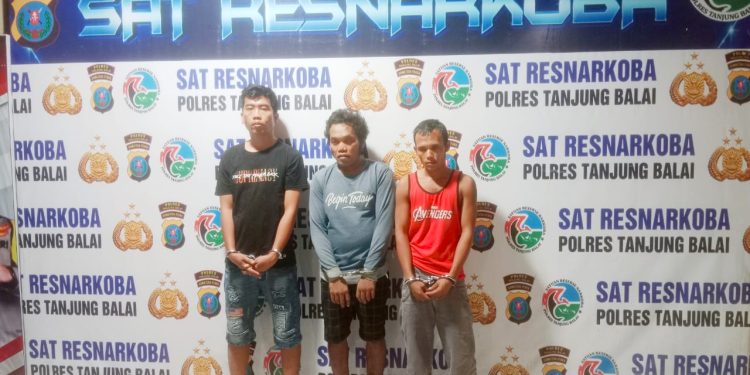 Tiga Penjual Sabu Diamankan Sat Res Narkoba Polres Tanjungbalai