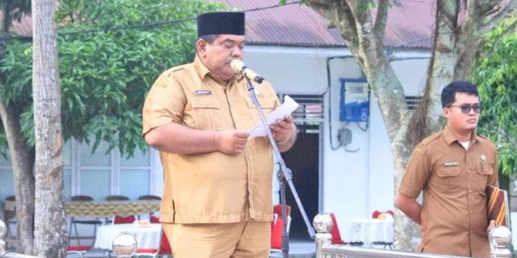 Asisten Asisten lll Administrasi Umum Pemerintah Kabupaten Labuhanbatu Zaid Harahap. 