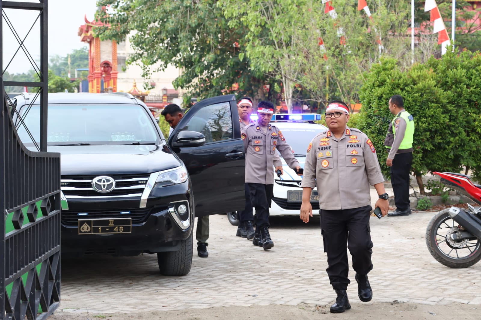 Peduli Lingkungan, Polres Tanjungbalai Tanam 1.500 Pohon