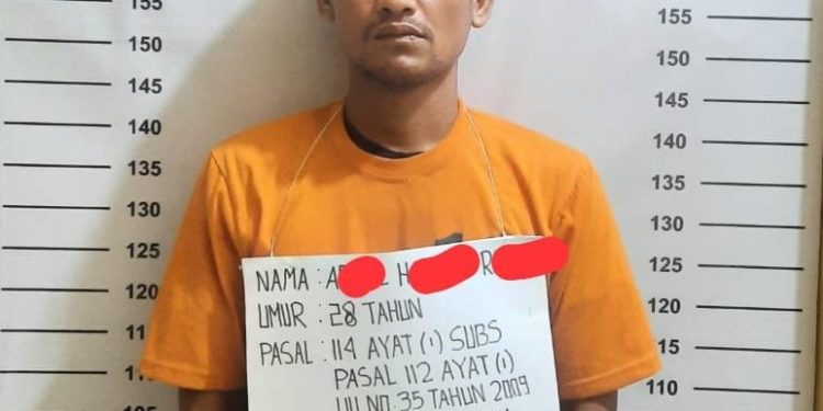 Pengedar Sabu di Jalan Sei Tawar Rantauprapat Ditangkap