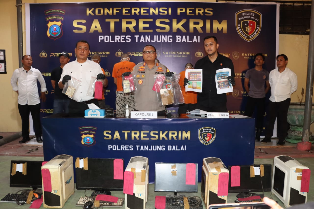 Polres Tanjungbalai Ungkap Kasus Judi Slot