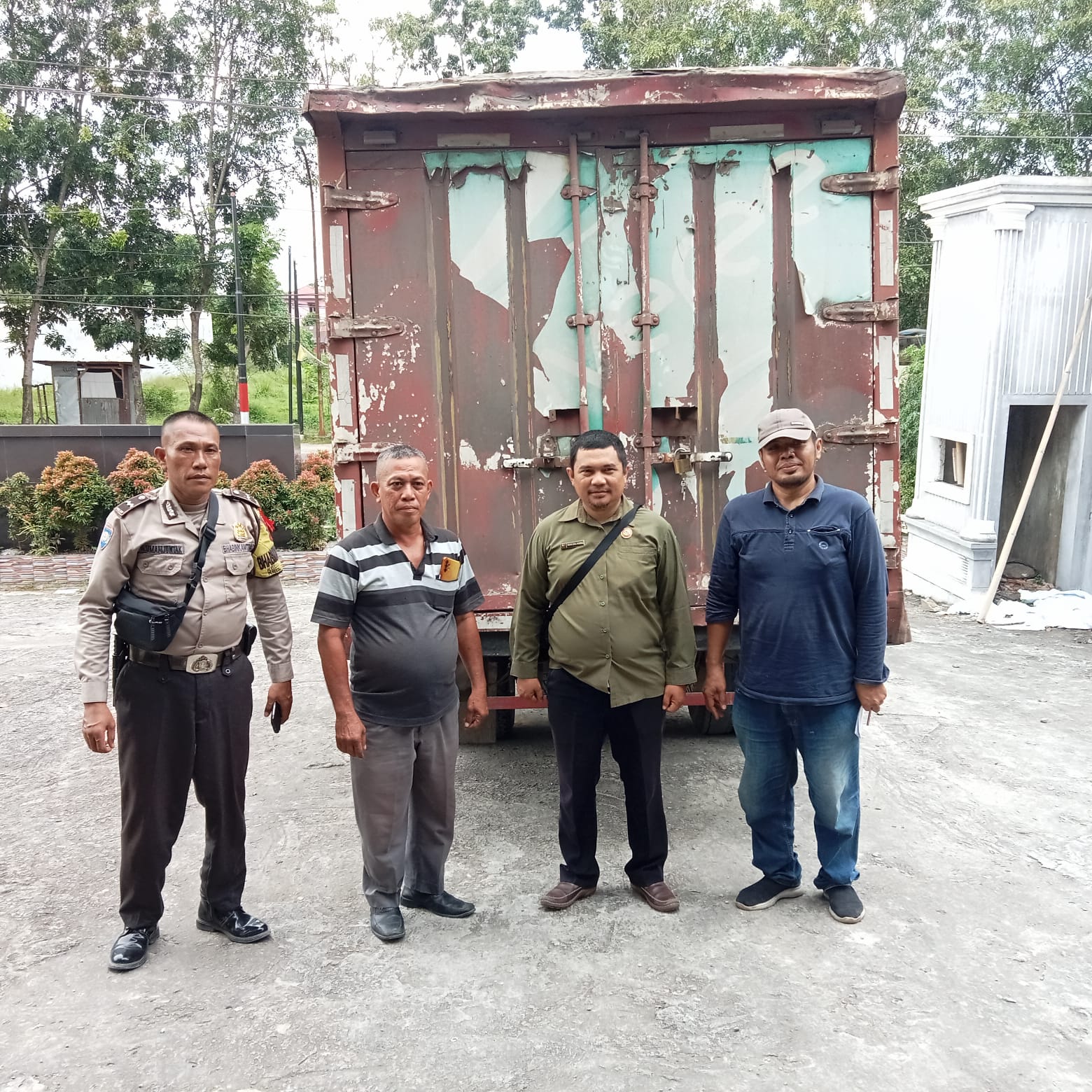 Polres Tanjungbalai Amankan Pendistribusian Logistik Pemilihan Umum