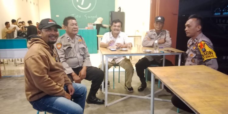 Camat Bersama Kaposyian Meranti Pastikan Keamanan Malam Tahun Baru