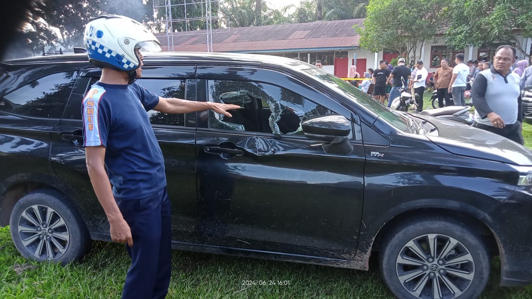 Kantor KPU Labura Habis Dilalap si Jago Merah