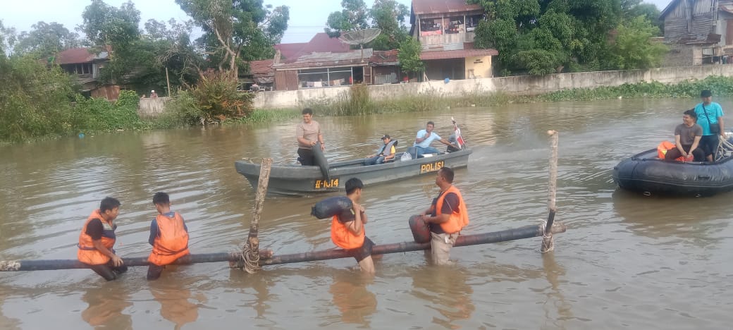 Polres Tanjungbalai Gelar Lomba Gebuk Bantal