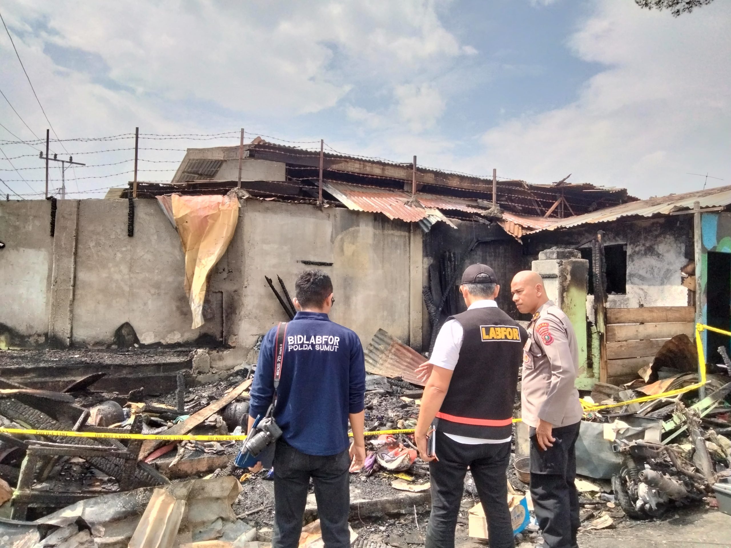 Poldasu Tetapkan Satu Tersangka Lagi Kasus Pembakaran Rumah Wartawan di Tanah Karo