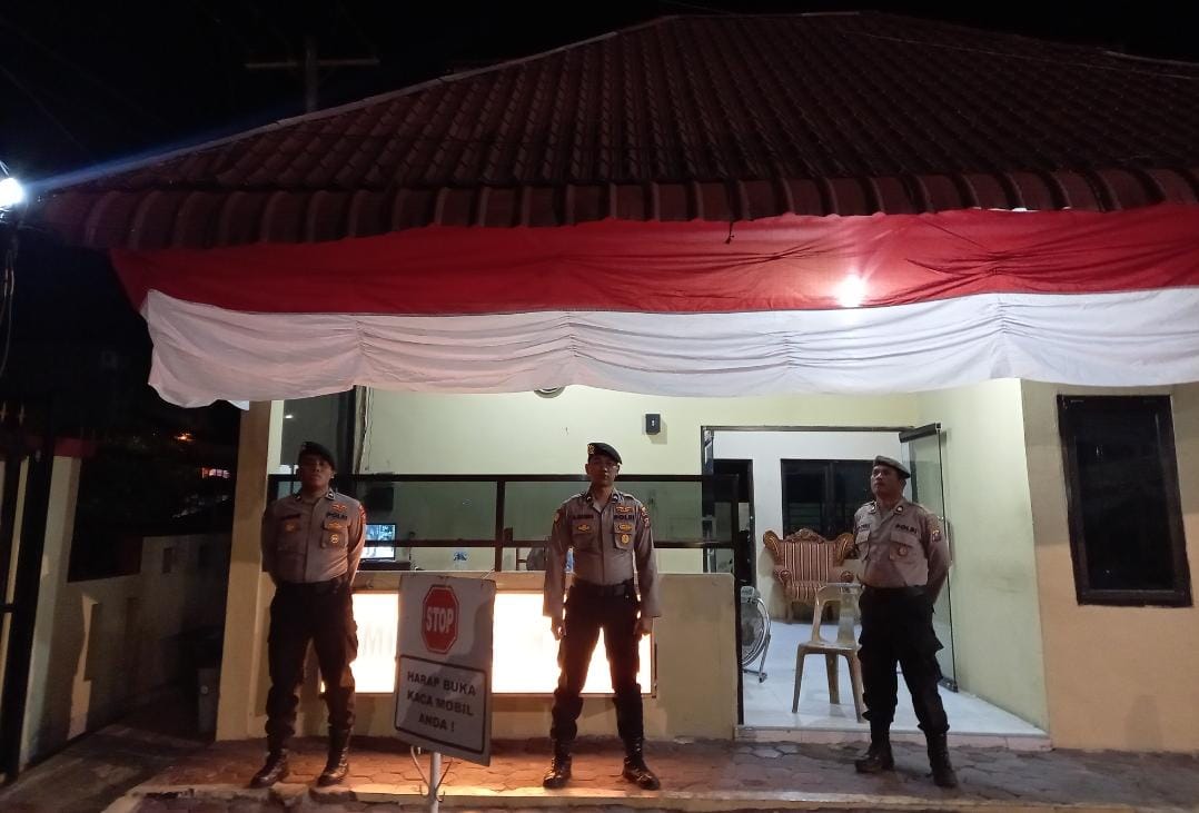 Personel Sat Samapta Polres Tanjungbalai Patroli Dialogis Sapa Warga