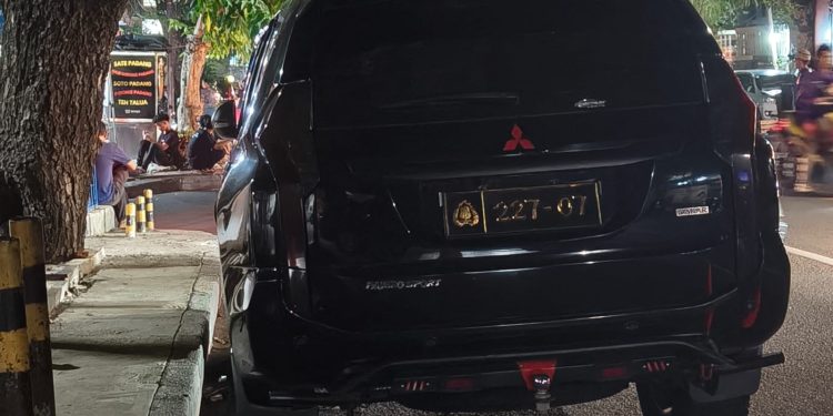 Aneh, Bukan Polisi Tapi Sekjen PP Pelti Gunakan Mobil Berplat Dinas Polri