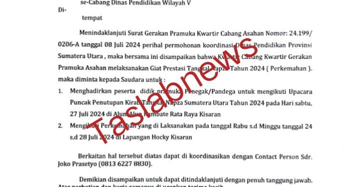 Kepsek SMKN 1 Kisaran Tidak Patuhi Kacabdis Wilayah V Sumut