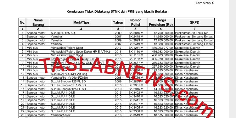 Hasil audit BPK