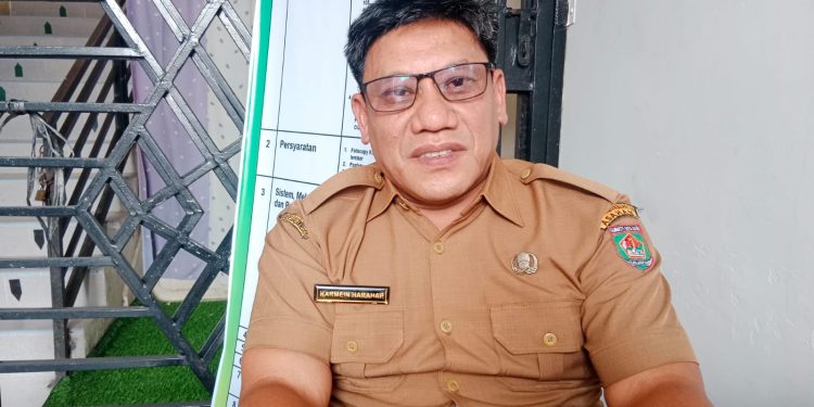 Kasi Peyakit menular Dinas Kesehatan Kabupaten Asahan Harmen Harahap