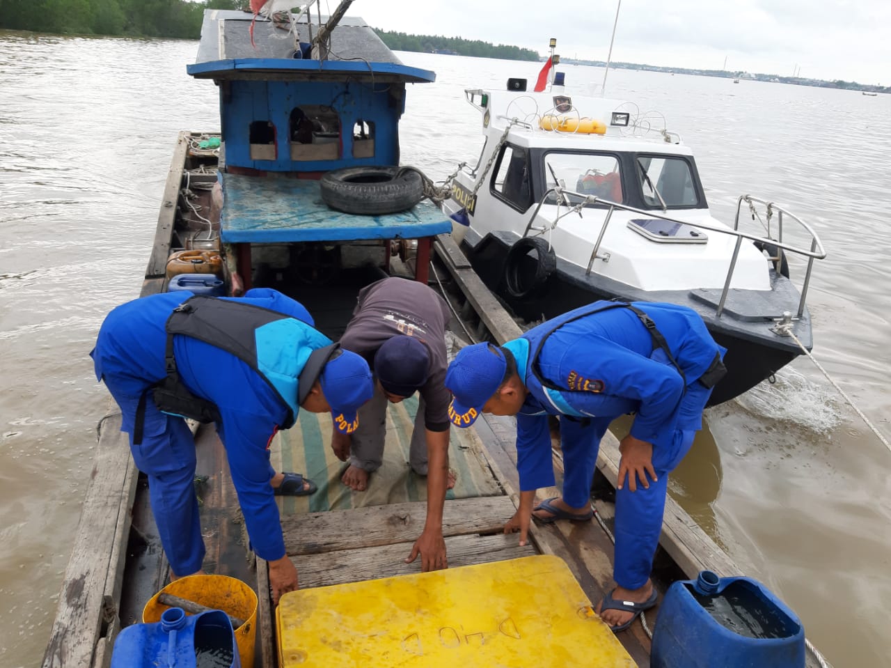 Sat Pol Airud Polres Tanjungbalai Perketat Pengawasan Perairan