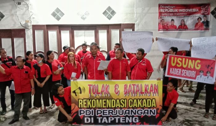 Kader PDI-Perjuangan Tapanuli Tengah Tak Inginkan Kotak Kosong Terjadi