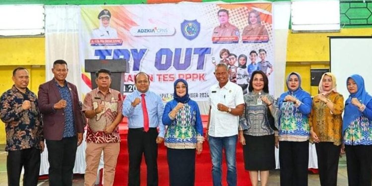 Try Out Persiapan Tes Penerimaan PPPK Tahun 2024 Perdana Digelar di Labuhanbatu