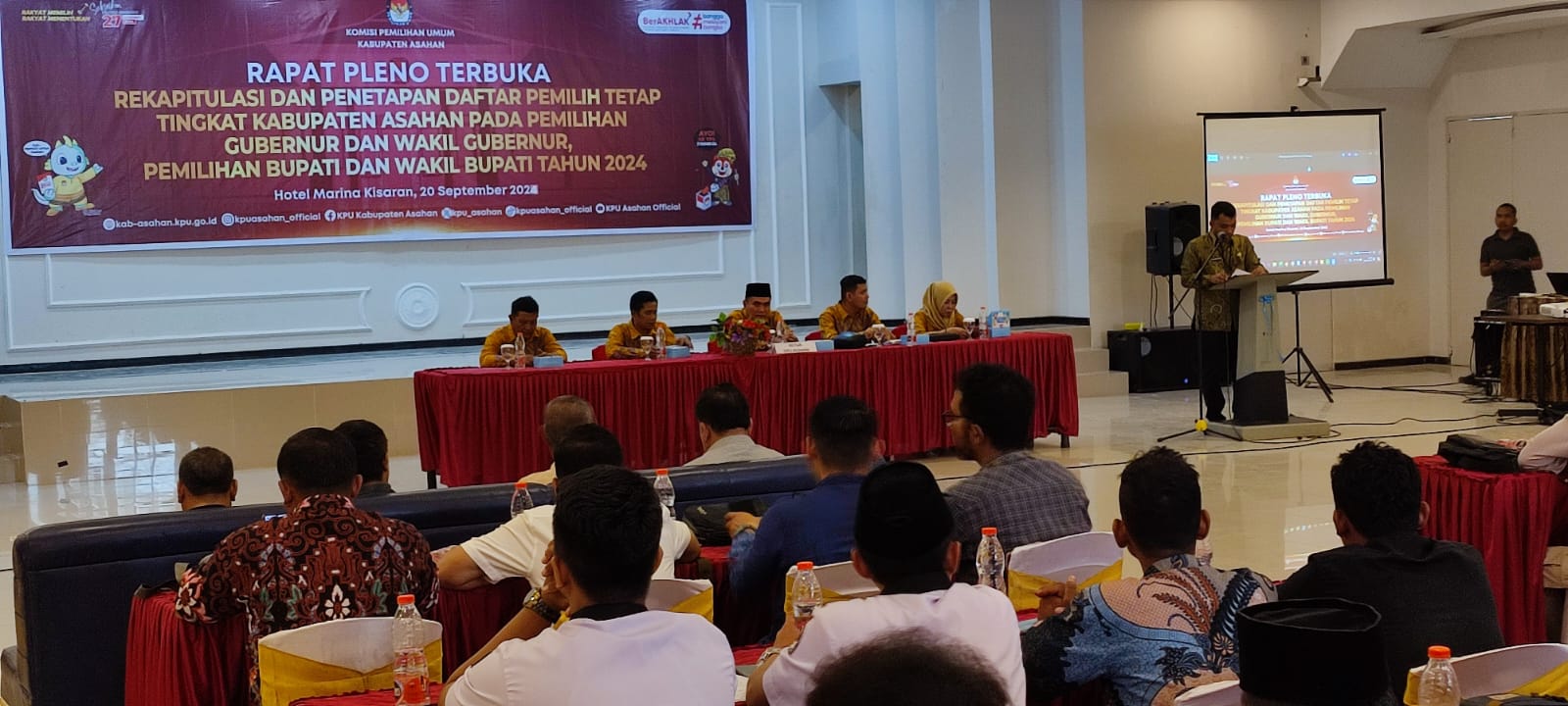 KPU Asahan Tetapkan DPT Pilkada 2024