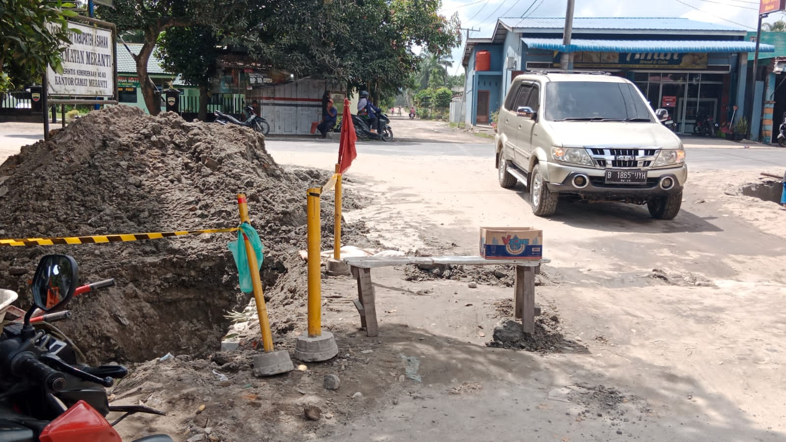 Warga Minta Perbaikan Gorong-gorong di Sei Beluru Asahan Segera di Selesaikan