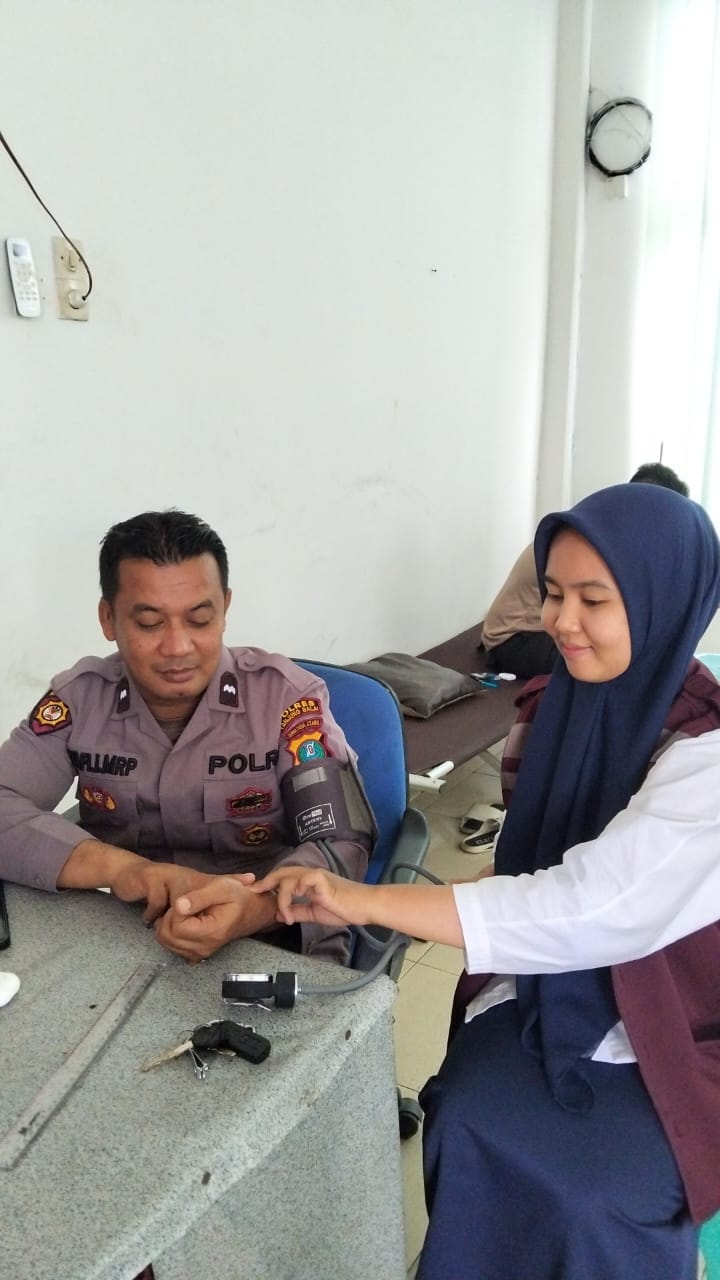 Polres Tanjungbalai Cek Kesehatan Personil 