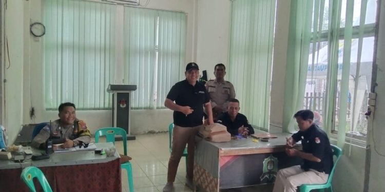 Polres Tanjungbalai Siagakan Personelnya di Kantor KPU