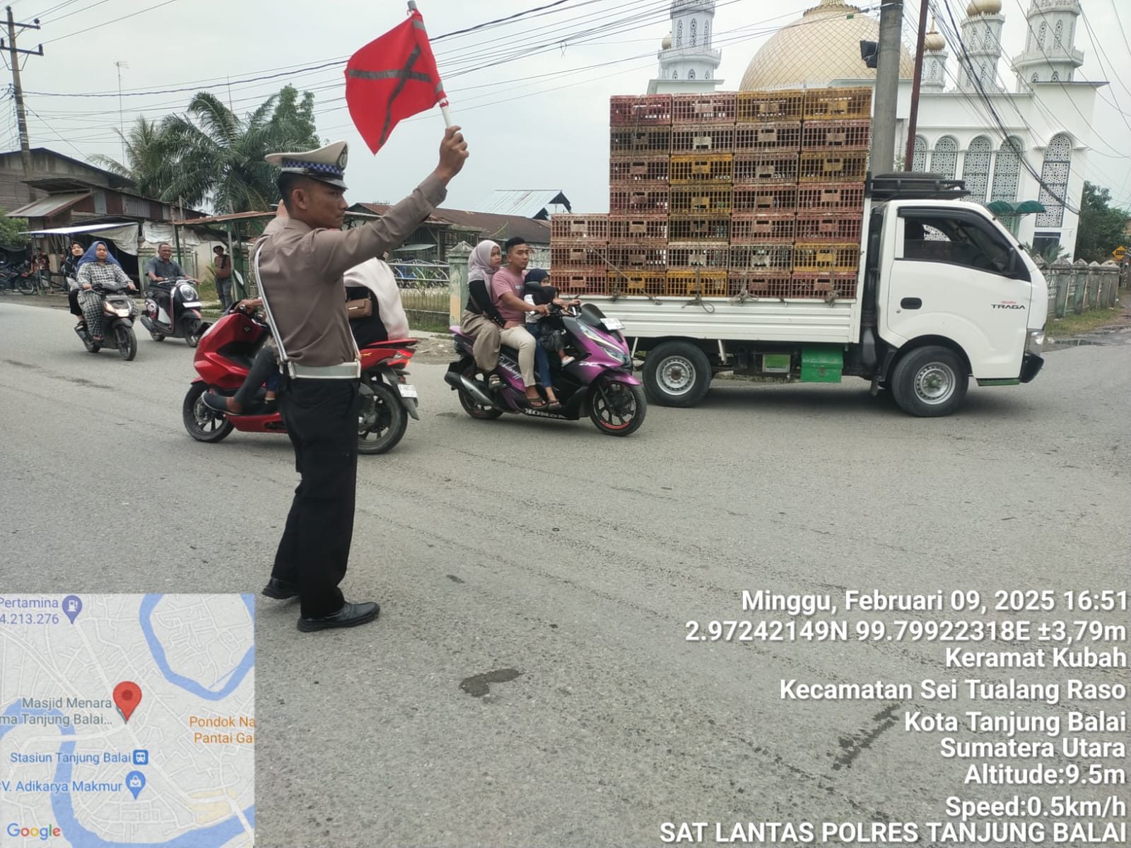 Sat Lantas Gelar Patroli dan Atur Arus Lalu Lintas