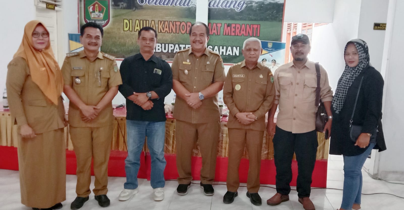 Temu Pamit Bupati Asahan Dengan Aparatur Kecamatan Menanti