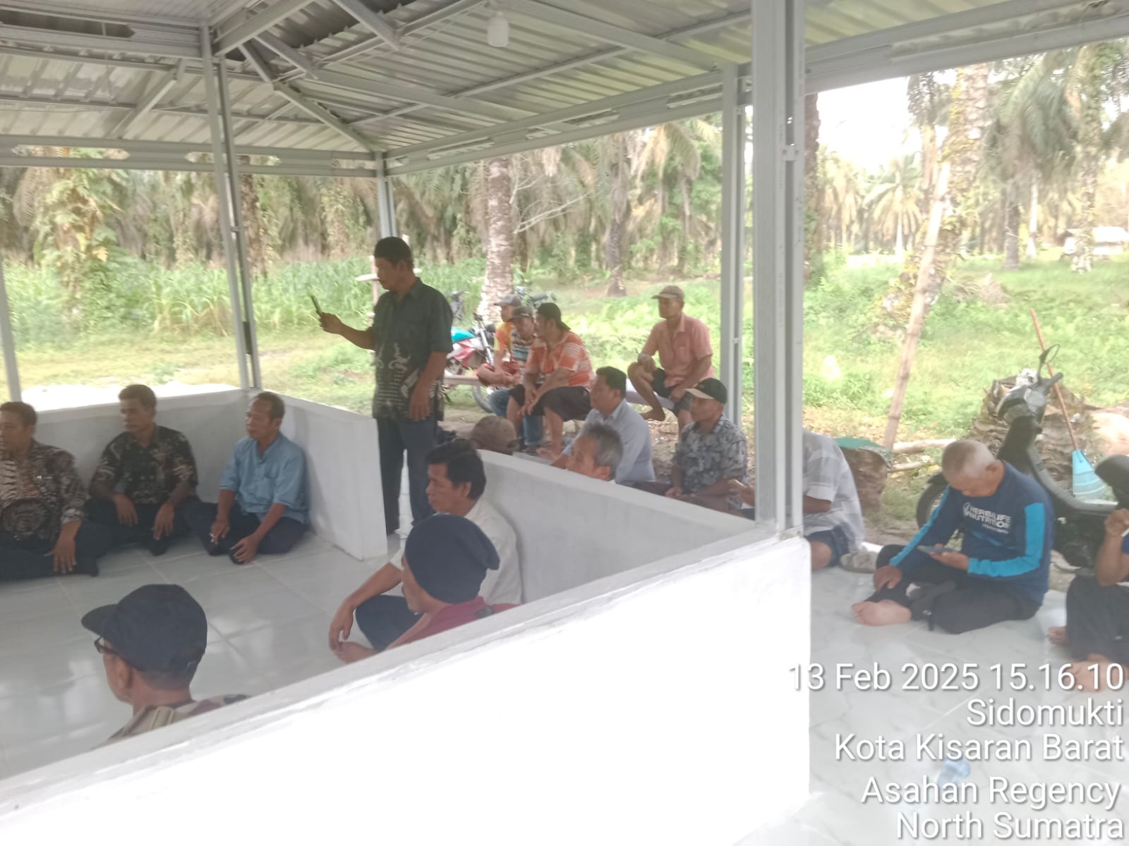 Rapat pembentukan Satgas HKTI Asahan.