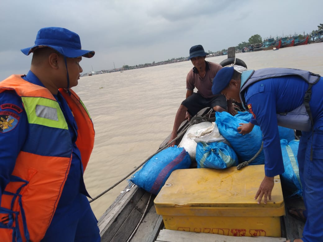 Sat Polairud Periksa Kapal yang Keluar Masuk Perairan Tanjungbalai