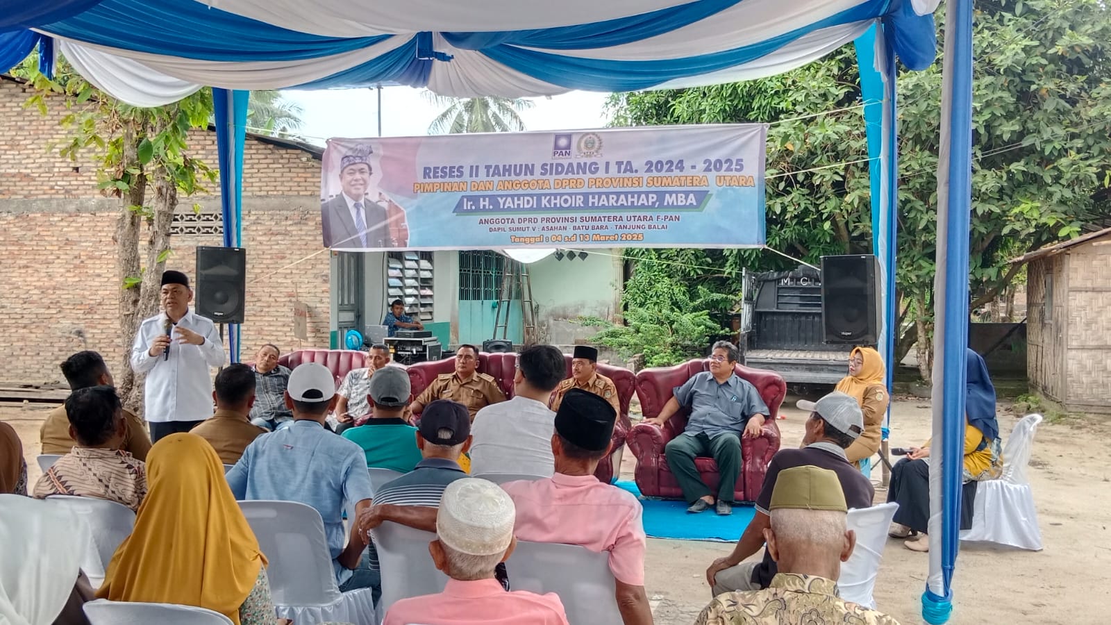 Yahdi Khoir Jemput Aspirasi Masyarakat di Kecamatan Meranti